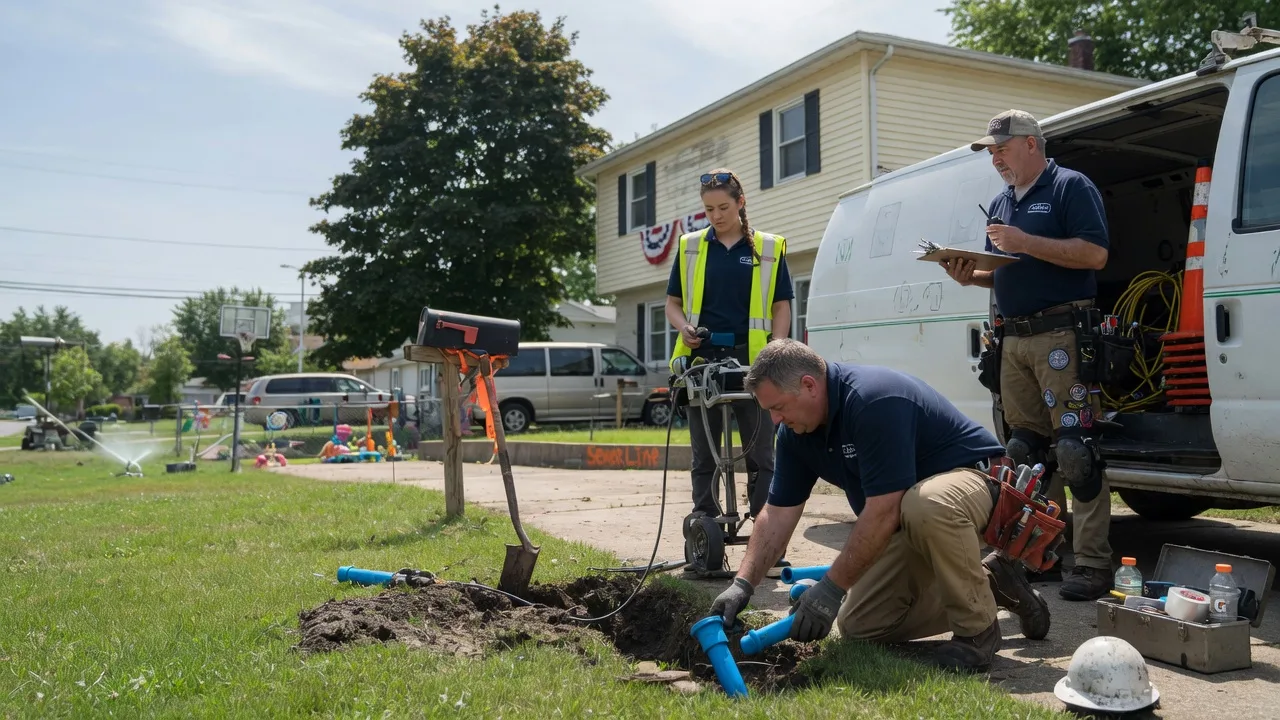 Slab Leak Repair in Evans City, PA near me
